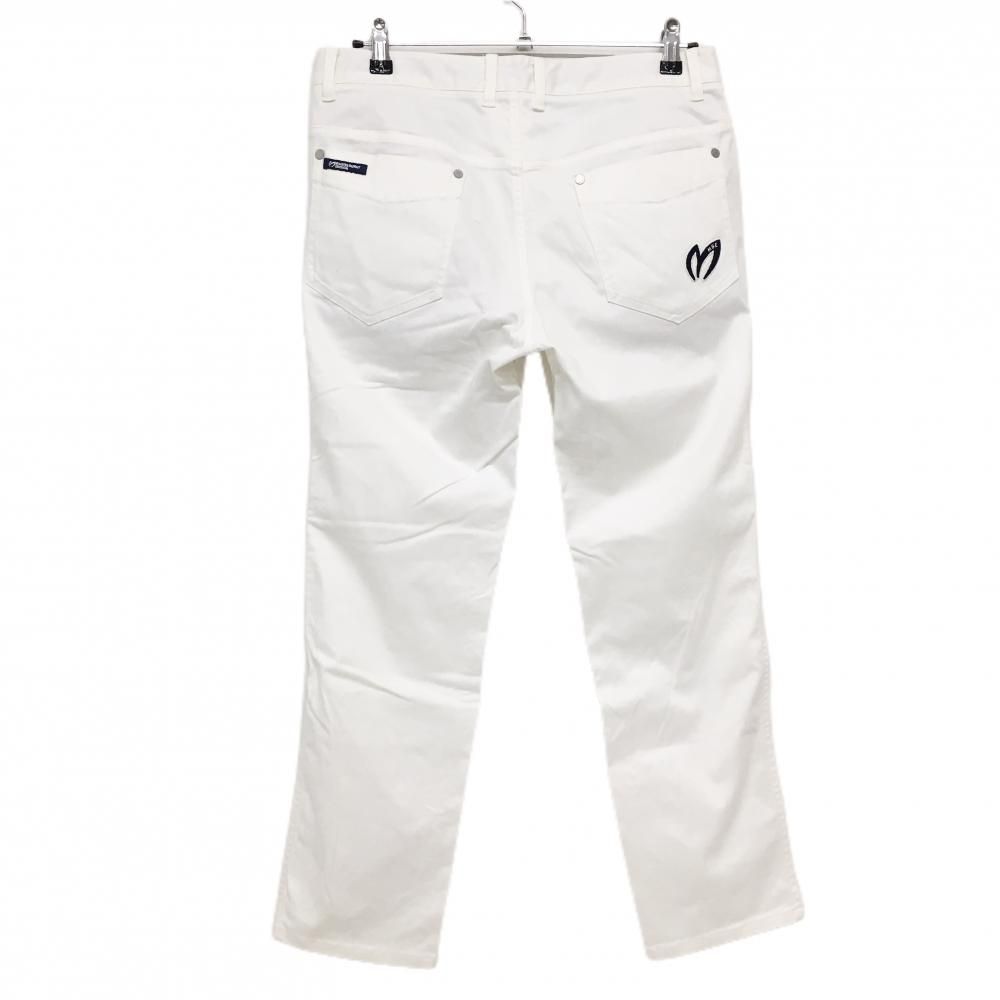 美品】マスターバニー パンツ ネイビー ウエスト内側斜めストライプ