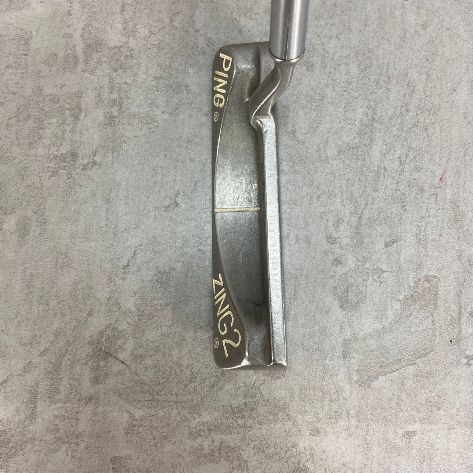 PING - PING　ZING2　メンズゴルフパター　スチール　右利き用　PT　ピン型　約32.7インチ　約462g　ピン　ジング　ステンレス PING ZING2 メンズゴルフパター スチール 右利き用 PT ピン型 約