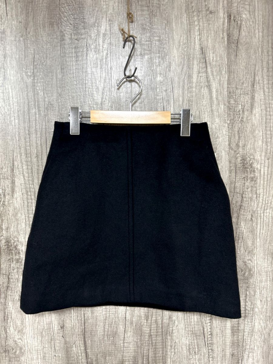 Spick - Span スピック＆スパン Aライン 台形 スカート sizeM|黒 ◆ ◎レディース
