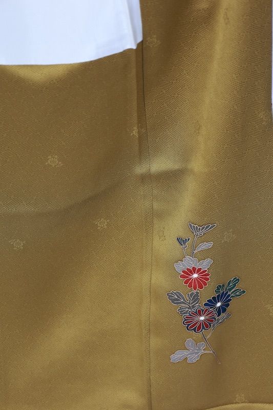 訪問着 新品未使用品 茶 藍 紫 珊瑚朱 グレー グリーン 松竹梅 扇面