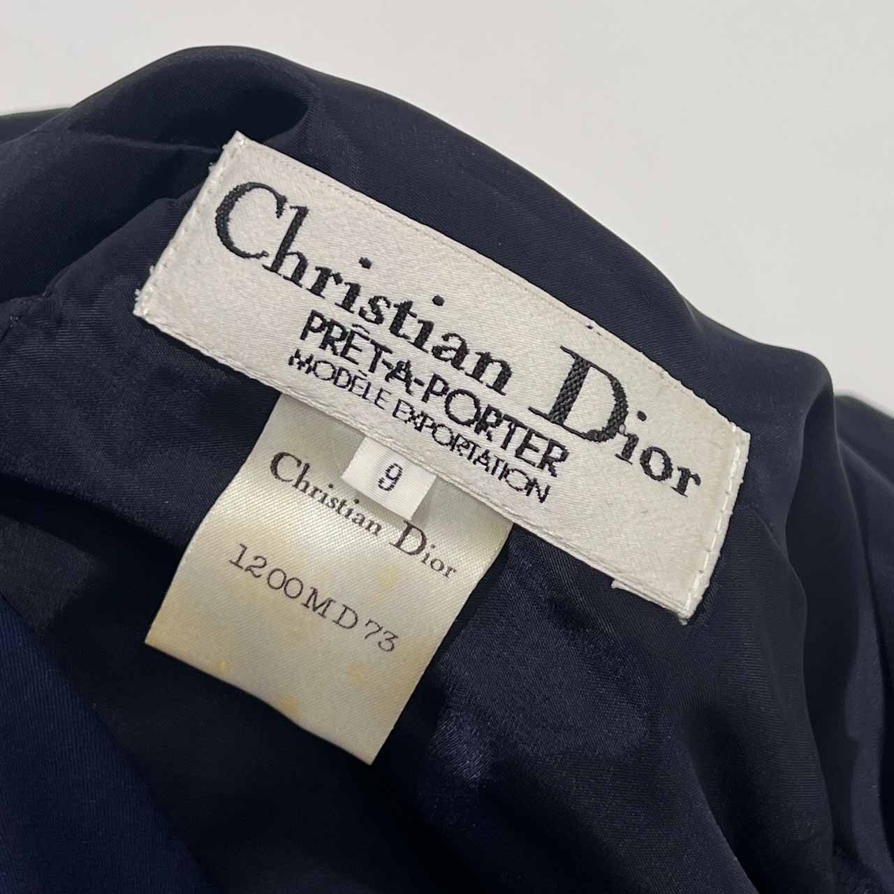 90s Christian Dior PRET-A-PORTER クリスチャンディオール フリル 