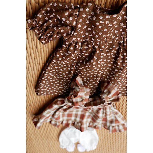 mediumサイズのおんなのこのエプロンセット②