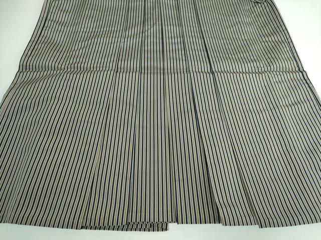平和屋本店□極上 男性 馬乗り袴 縞 逸品 DZAA5244kh5 - メルカリ