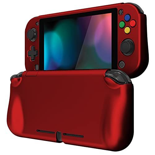 Nintendo Switch Lite本体 スカーレットレッド　カスタムシェル スカーレットレッド PlayVital ZealProtect Nintendo Switch