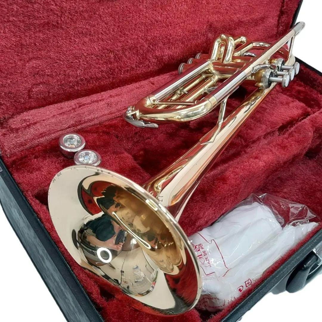 YAMAHA YTR-4325Gトランペット 純正ケース・マウスピース付き YAMAHA YTR-4325Gトランペット 純正ケース・マウスピース2本付き