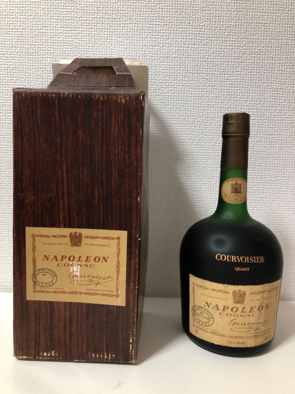 古酒 クルボアジェ ナポレオン 旧ボトル 945ml ブランデー