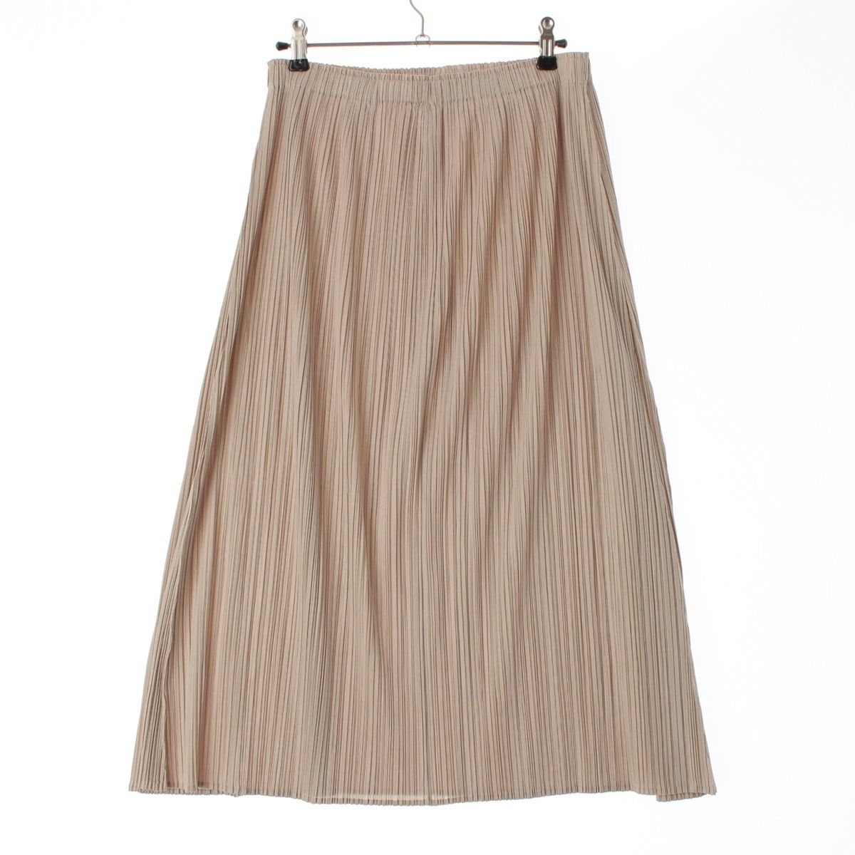 プリーツプリーズ イッセイミヤケ ロング スカート ボトムス PP31-JG186 ベージュ 5