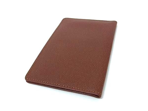 ❣️ルイヴィトン❣️タイガ✨名刺入れ✨カードケース✨美品✨ダークブラウン✨ □美品□ LOUIS VUITTON ルイヴィトン タイガ カードケース パス