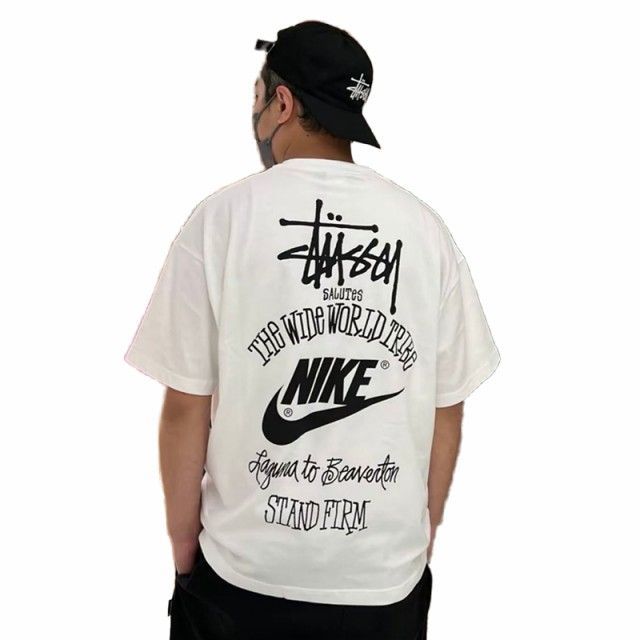 Stussy x Nike ステューシー Tシャツ メンズ レディース ロゴ Ｔシャツ 半袖 Stussy カジュアル 半袖Tシャツ - メルカリ