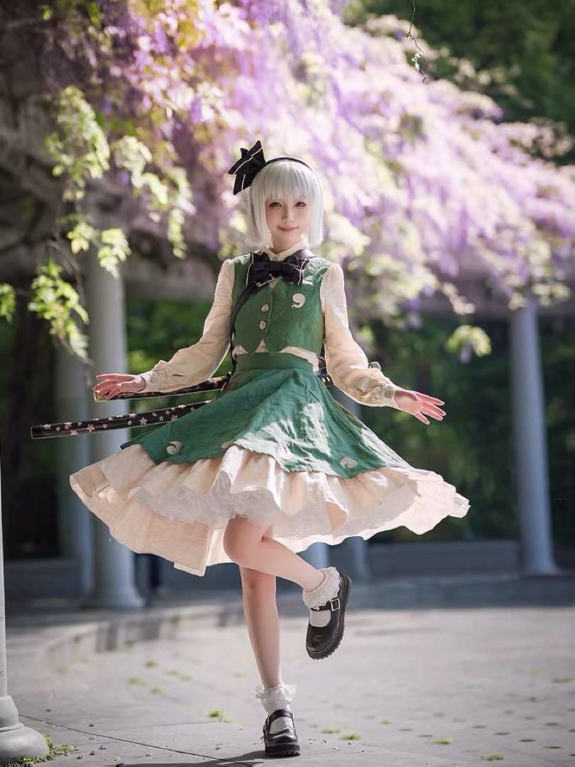 森森仙 東方プロジェクト 蓬莱山輝夜 コスプレ衣装 ウィッグ