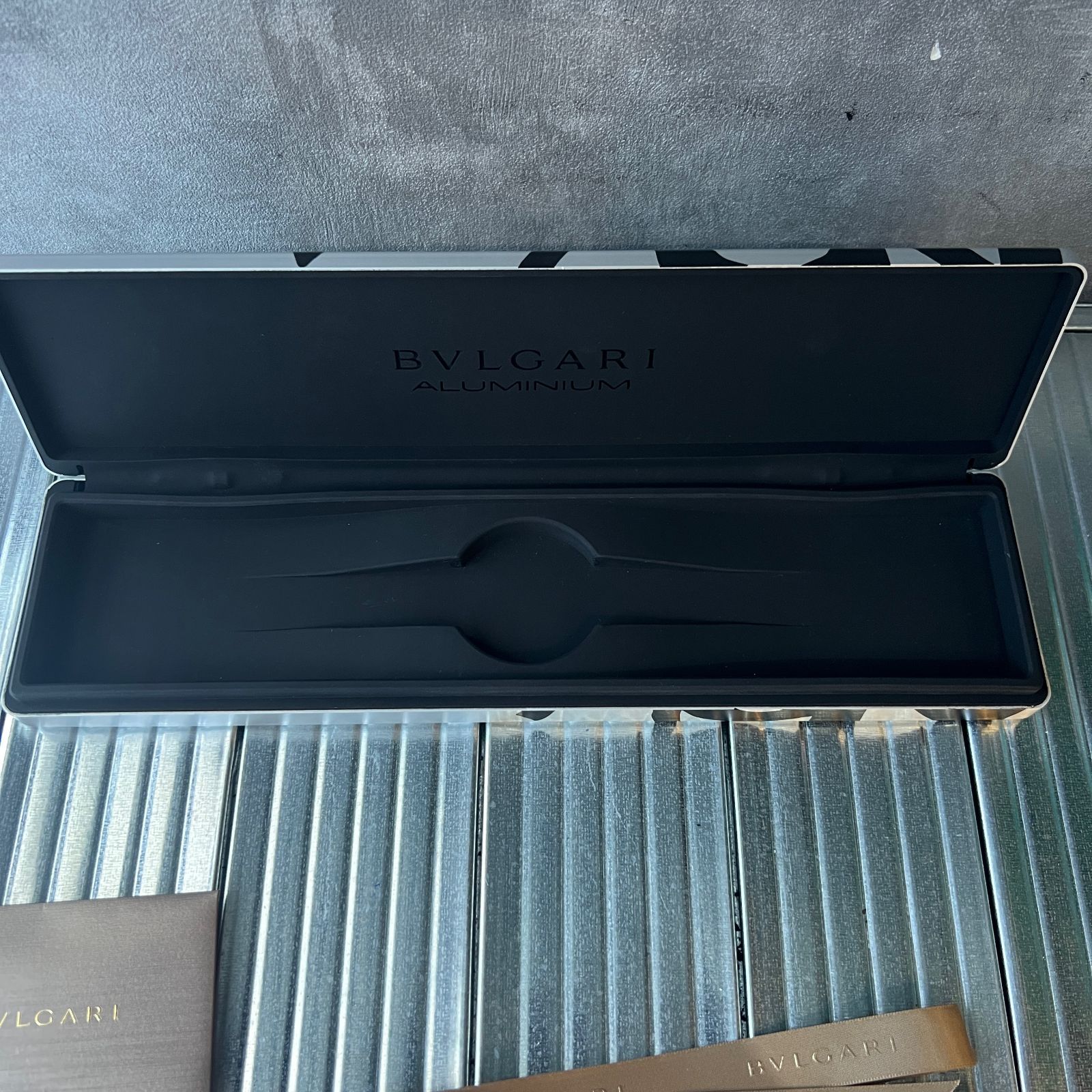 ブルガリ　腕時計　空箱 ブルガリ BVLGARI 時計 箱 BOX 空 アルミニウムケース