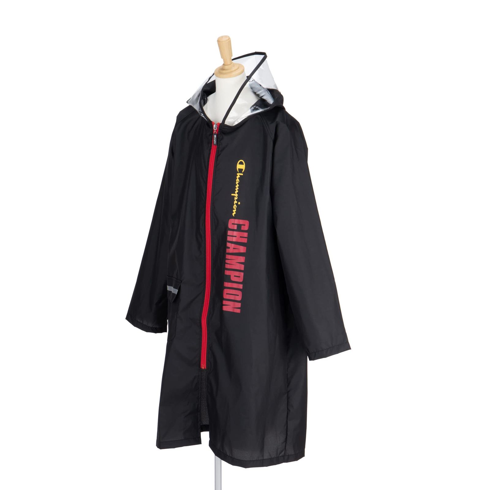 Champion(チャンピオン) 子供 リュックサックu0026ランドセルレインコート ブラック 140cm CHS64RA14 [ブラック] [140] [無地]