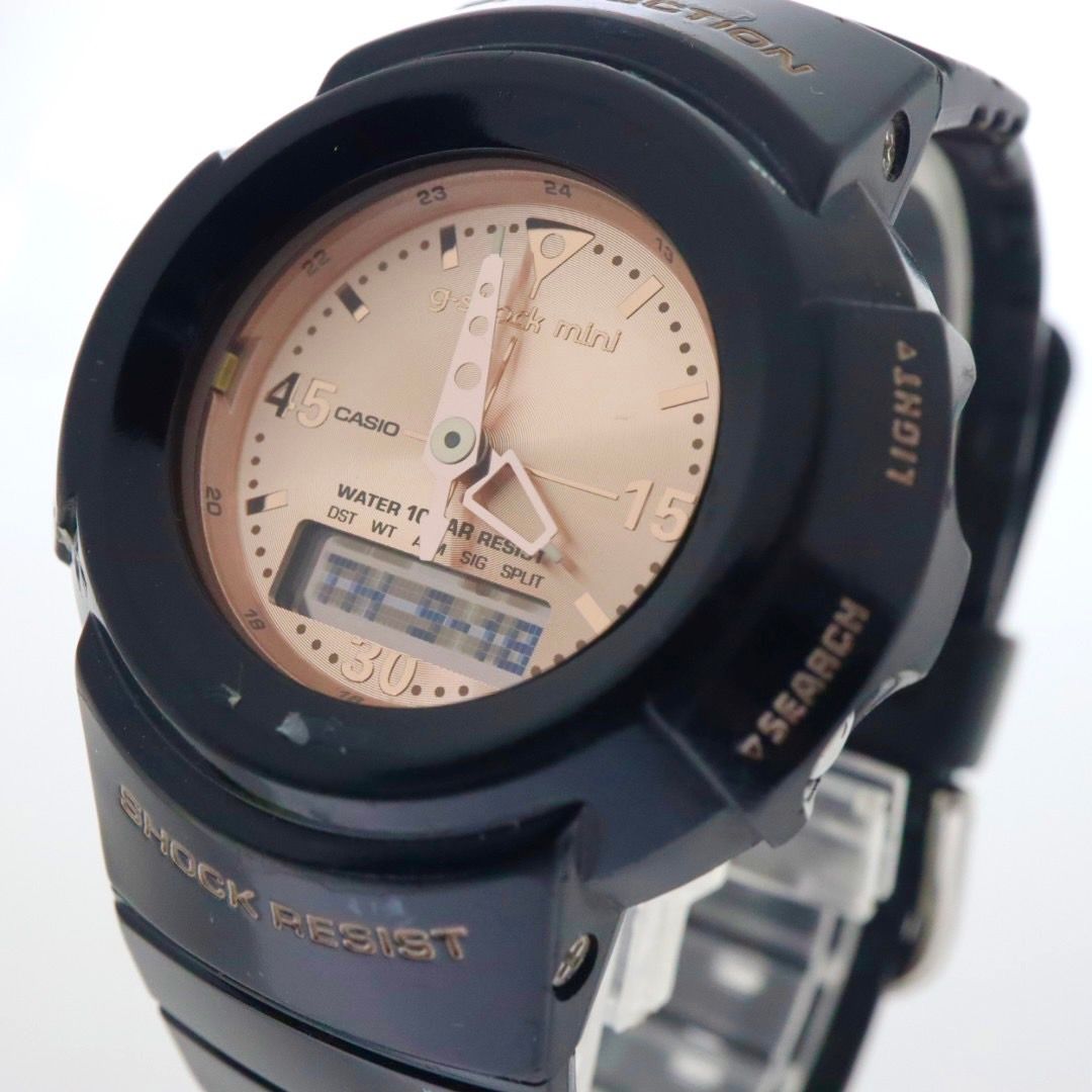 G-SHOCK Mini 腕時計 GMN-50 黒 ピンク文字盤 モデル カシオ CASIO ジーショック クォーツ アナデジ レディース メンズ ユニセックス G1