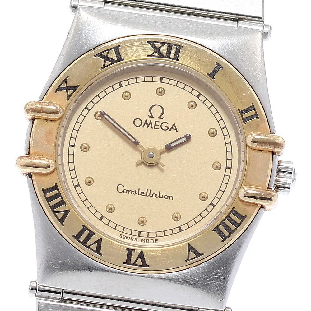 オメガ OMEGA コンステレーション クォーツ レディース保証書付き_