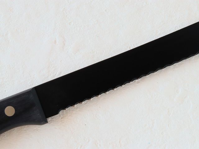少量販売 cotta オールブラック パン切ナイフ