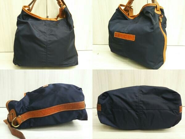 Felisi フェリージ 10-53 ナイロン&レザー ショルダーバッグ 2WAY