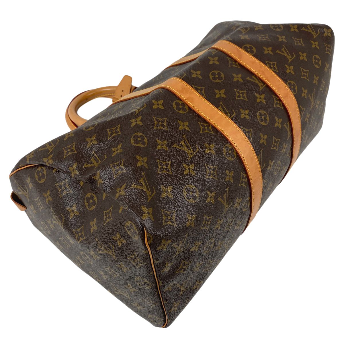 ルイ・ヴィトン Louis Vuitton キーポル 45 ハンドバッグ 旅行 出張 ビジネス ボストンバッグ モノグラム ブラウン M41428 レディース 【中古】