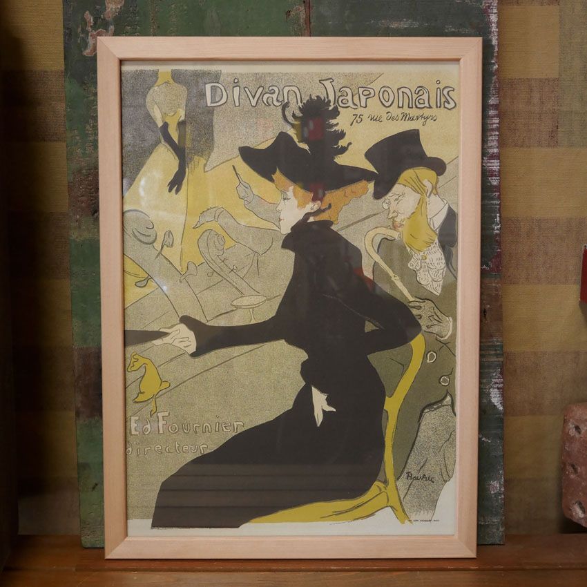 CLASSIC POSTER インテリアピクチャー ポスター Lautrec Divan