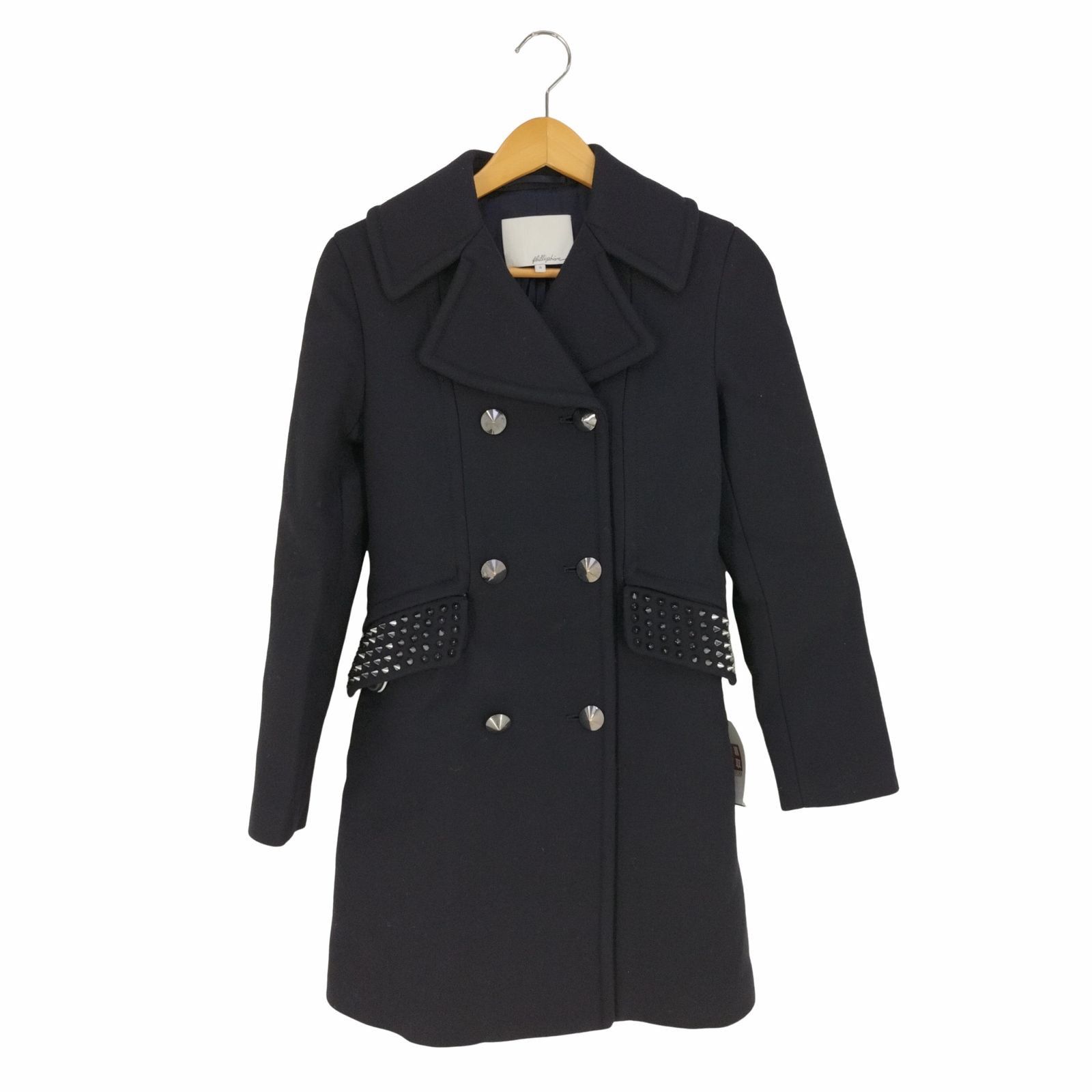スリーワンフィリップリム 3.1 phillip lim 裏地シルク スタッズ 