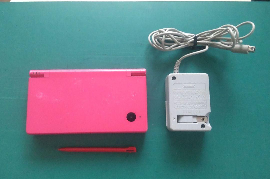 D14【中古・良品】ニンテンドーDSi Pink 充電器付き 2194 - メルカリ