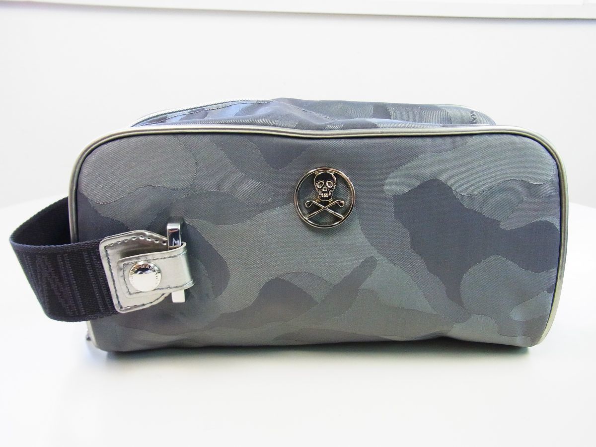 正規☆MARK&LONA マーク＆ロナ☆Gauge Camo Dopp Kit スカルカモ