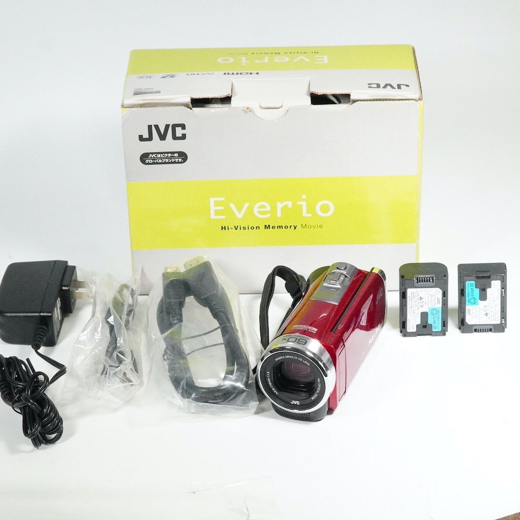 Victor JVC Everio GZ-HM133-R ビデオカメラ JVC Victor Everio GZ-HM133 ビデオカメラ