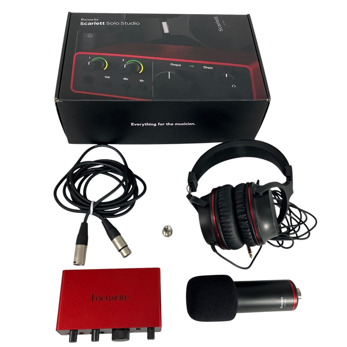 FocusriteScarlett SoloGen4 オーディオインターフェイス Amazon.co.jp: Focusrite フォーカスライト オーディオ