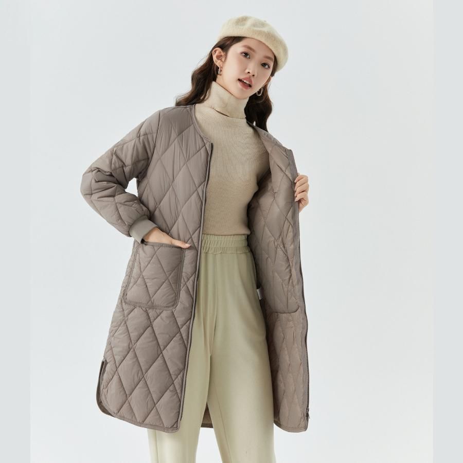 裏ボア キルティング コート アウター レディース 秋 冬 キルティングコート ロングコート 防寒 中綿コート ベンチコート M L LL 3L 4L 5L 大きいサイズ 裏ボア キルティング コート アウター レディース 秋 冬 キルティング