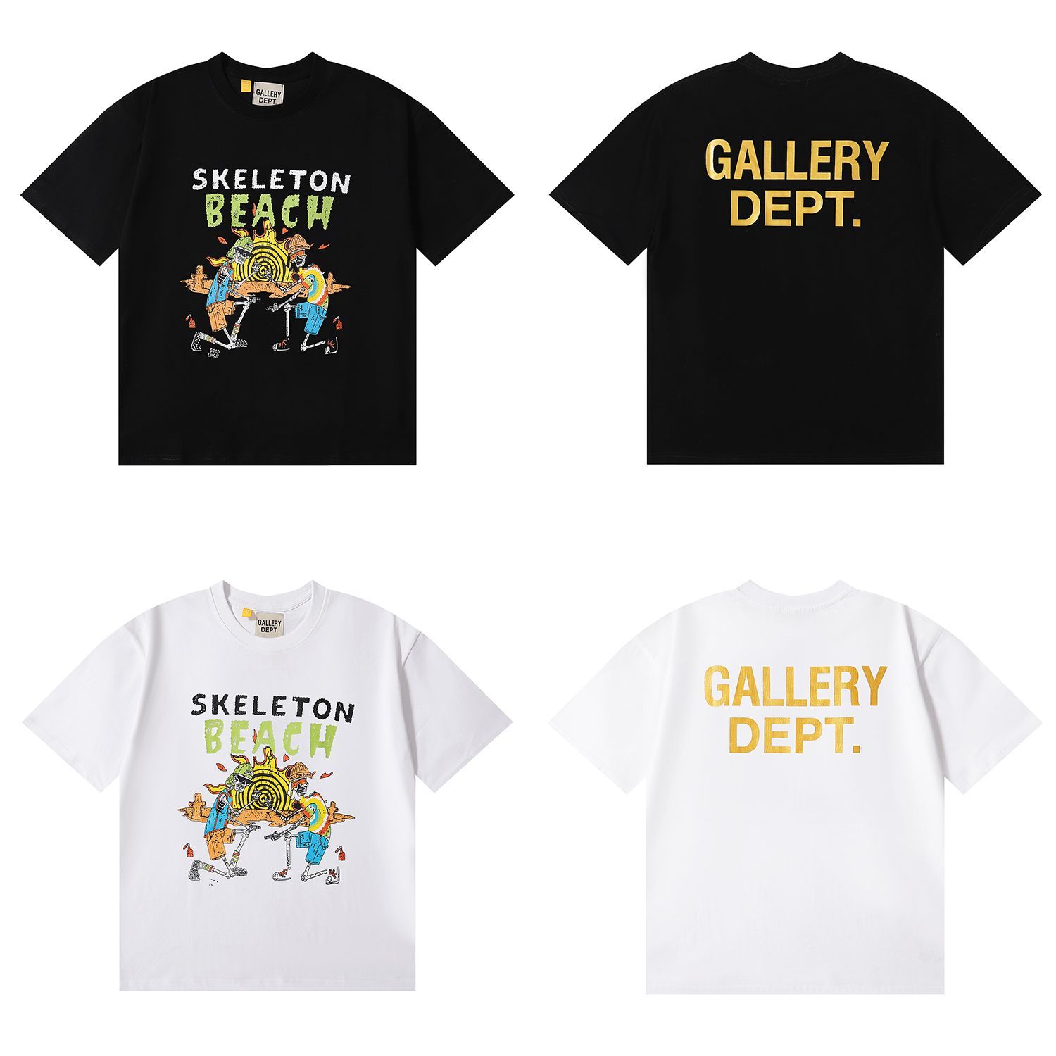 人気の美品 GALLERY DEPT SKELETON BEACH  Tシャツ 6058