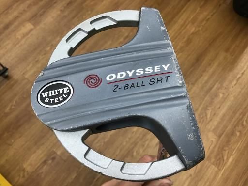 オデッセイ WHITE STEEL 2 ball SRT 33インチ パター PT スチール フレックスその他 メンズ 男性用 右利き 右用 Dランク ゴルフクラブ