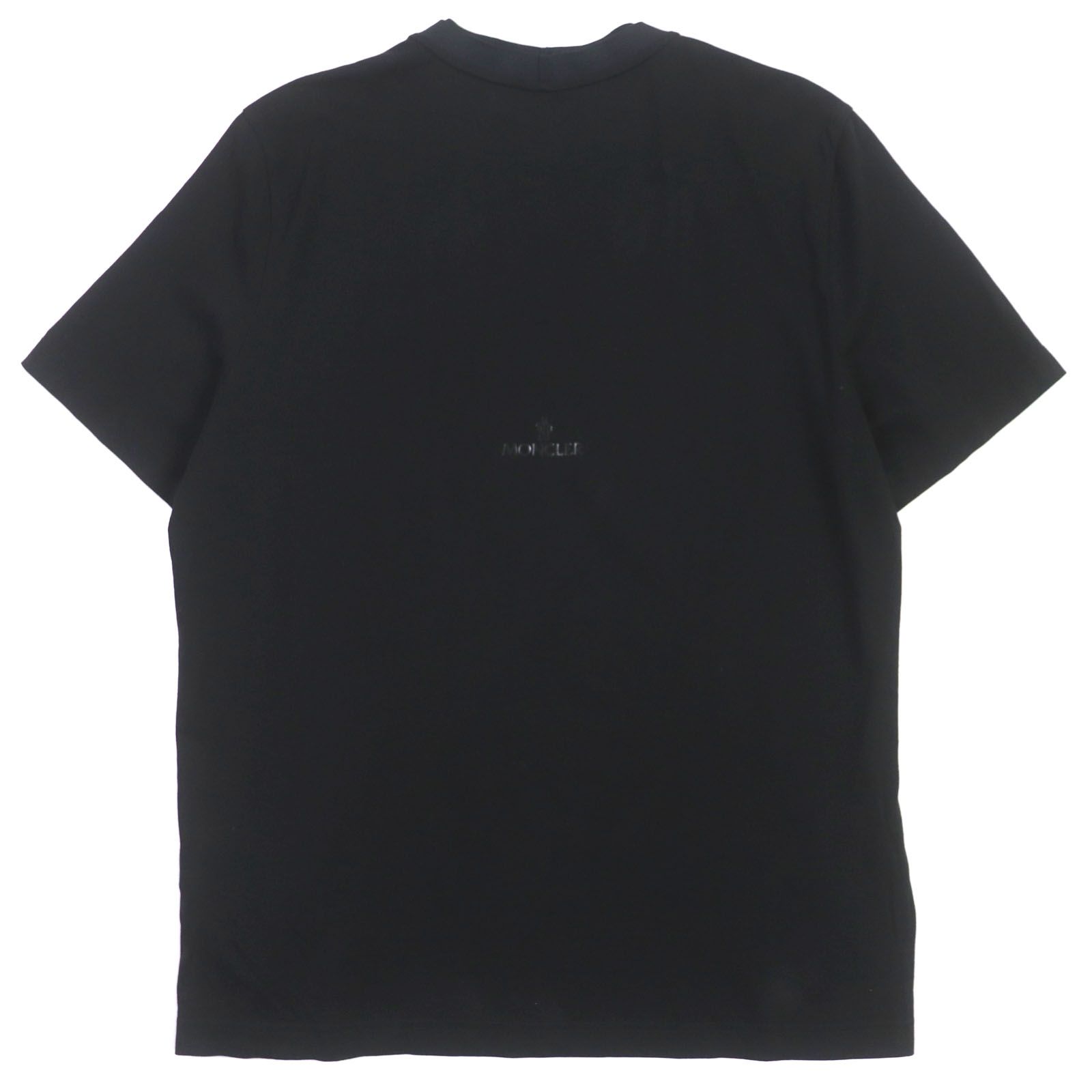 極美品▽MONCLER モンクレール 23SS コットン ラバーワッペン付き 