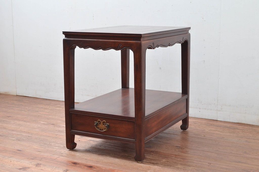 韓国工藝 李朝家具 アンティーク 花台テーブル 花梨 シノワズリ 韓流