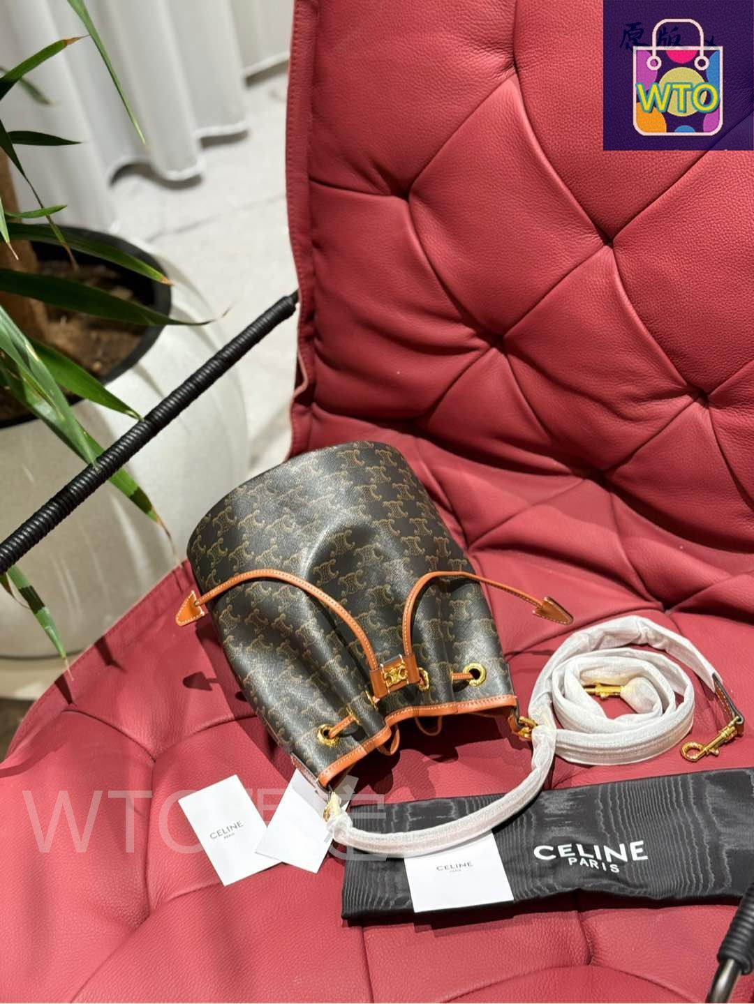 【関税・送料無料】Celine クララ バケットバッグ CELINE セリーヌ ハンドバッグ Bucket Clara バケット クララ