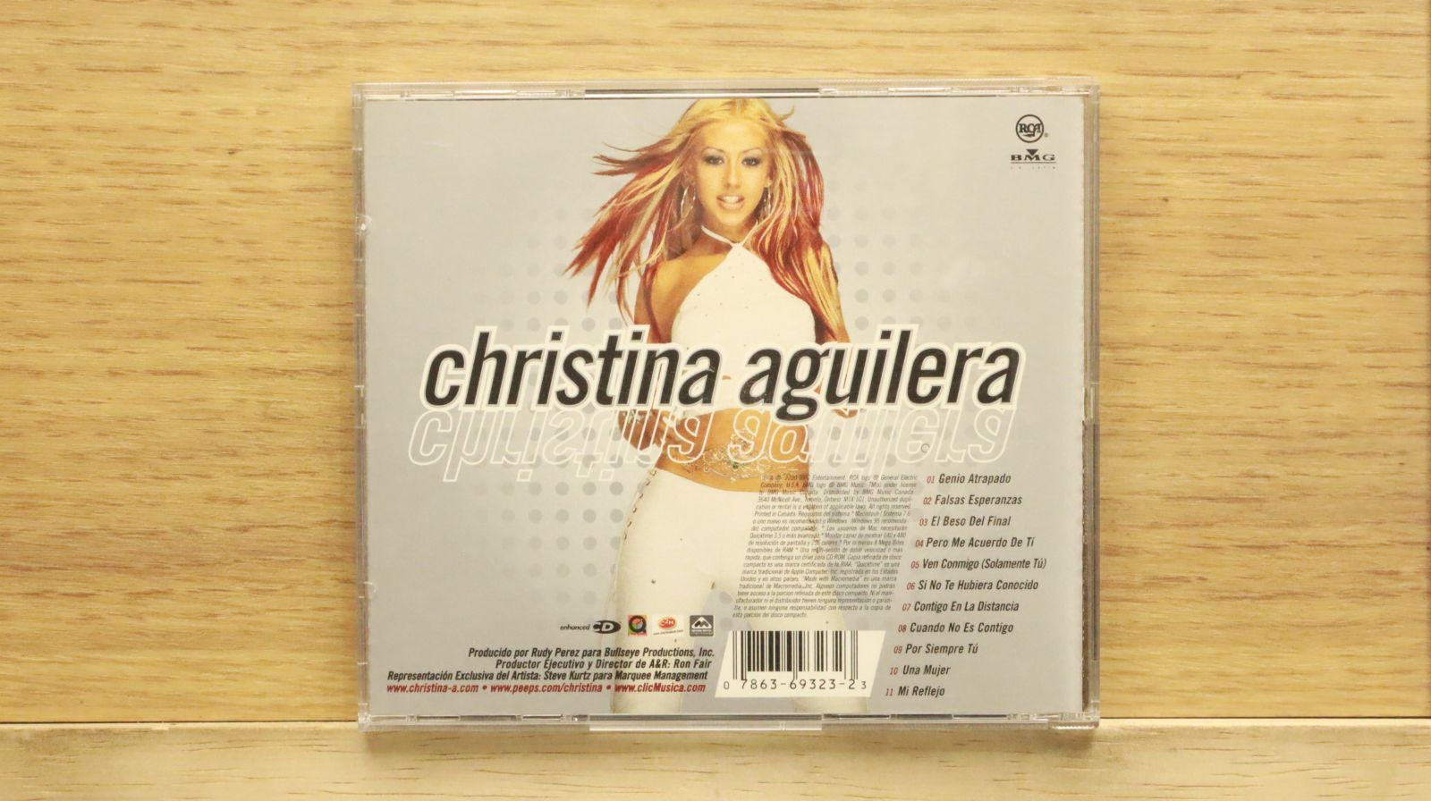 中古CD☆クリスティーナ・アギレラ/CHRISTINA AGUILERA□ Mi Reflejo