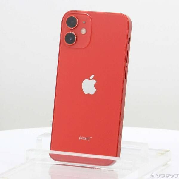〔 〕iPhone12 mini 64GB プロダクトレッド MGAE3J A SIMフリー 258