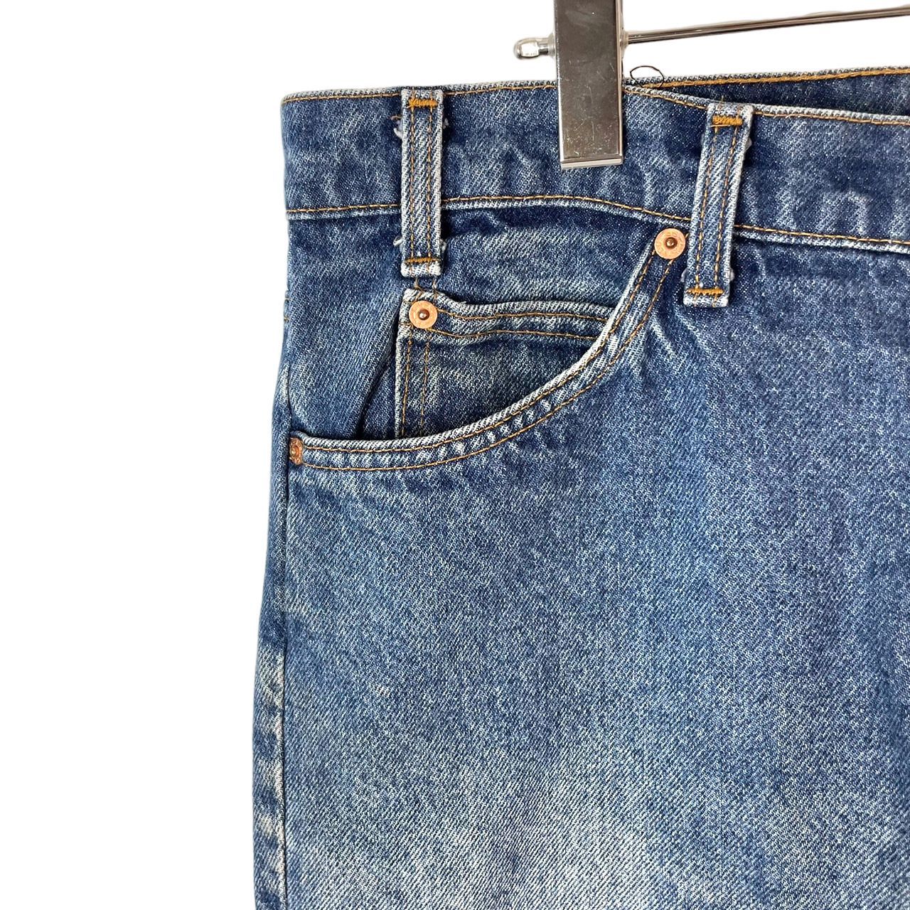 90sUSA製Levi'sリーバイス517デニムパンツウォッシュドデニムブーツ