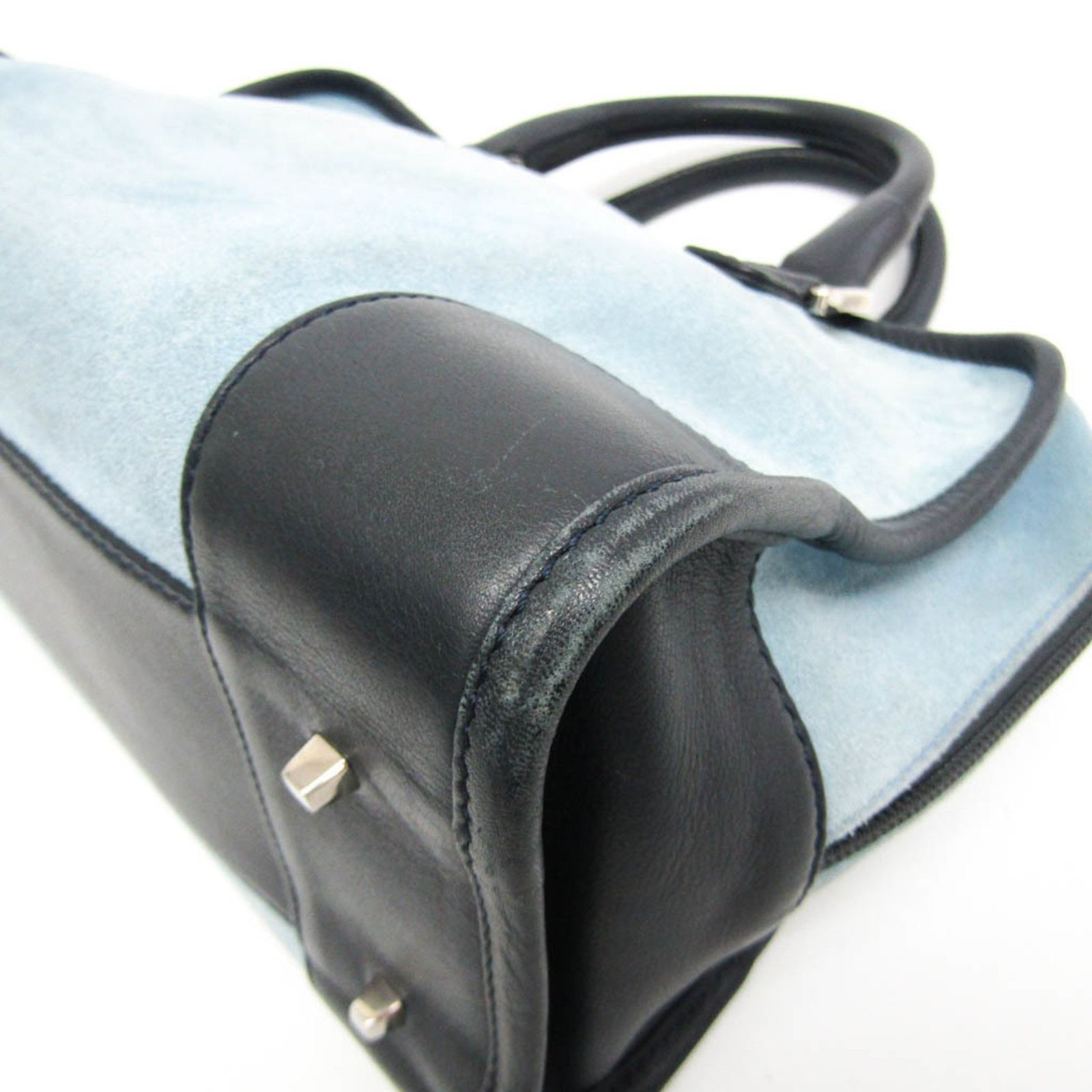 ロエベ(Loewe) アマソナ 28 レディース スエード,レザー ハンドバッグ  