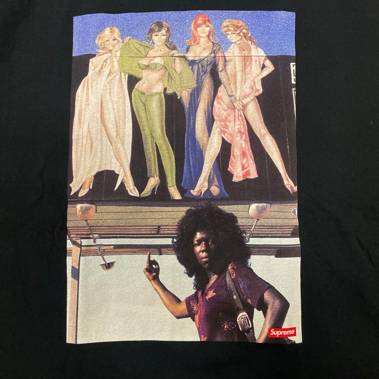 国内正規 SUPREME 19AW American Picture Tee アメリカンピクチャー