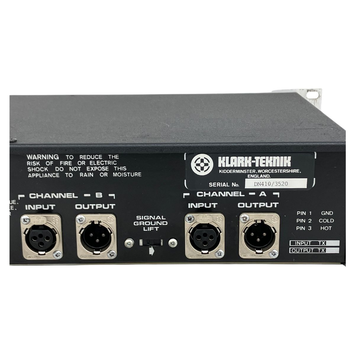 KLARK-TEKNIK DN410 Parametric Equalizer クラークテクニック