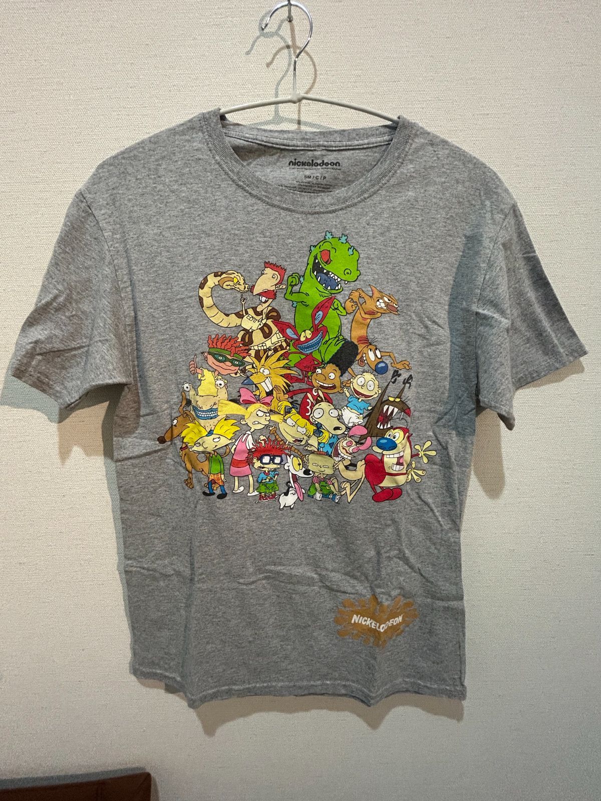 nickelodeon ニコロデオン 両面プリント Tシャツ Sサイズ US古着 