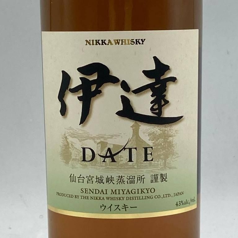東京都限定◇ニッカ 伊達 コレクション ブレンデッド ウイスキー 700ml
