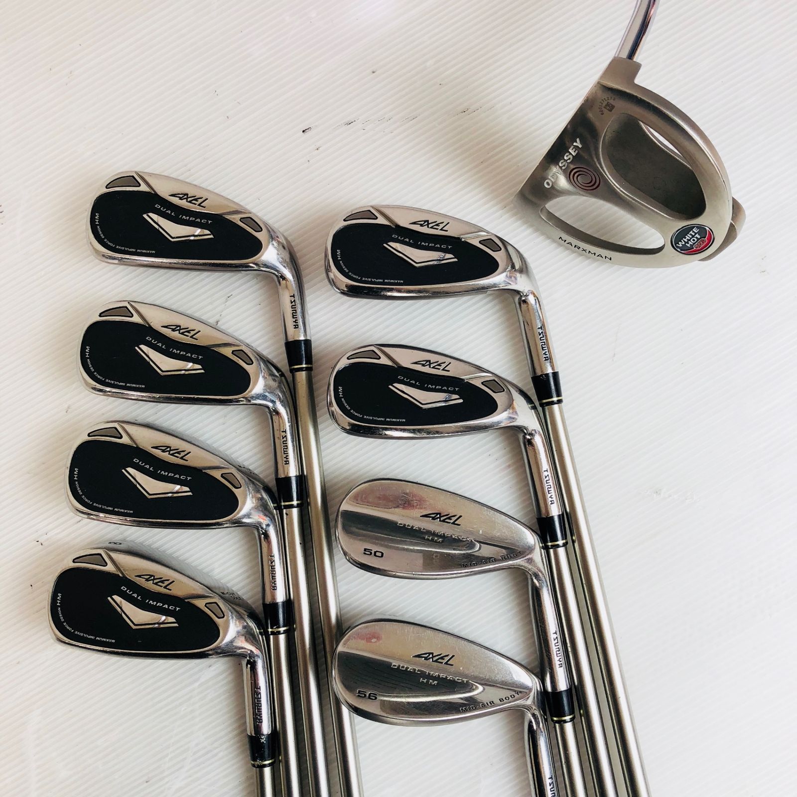 TSURUYA ツルヤ AXEL アクセル メンズ ゴルフ クラブ セット 初心者