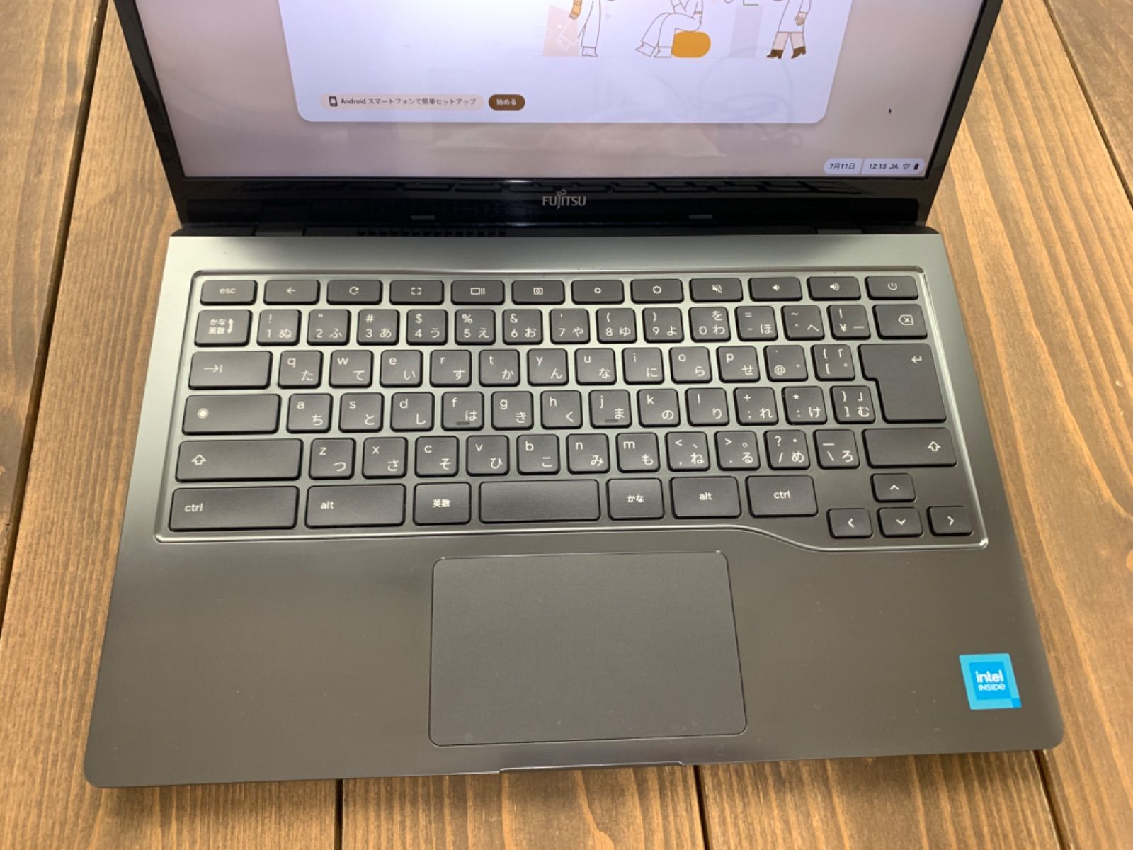 富士通 FMV Chromebook WM1/F3 中古 グレー - メルカリ
