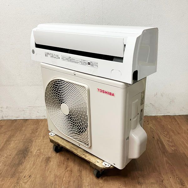 東芝 【引取希望・配送要相談】TOSHIBA 2.2kW 6畳 ルームエアコン 大清