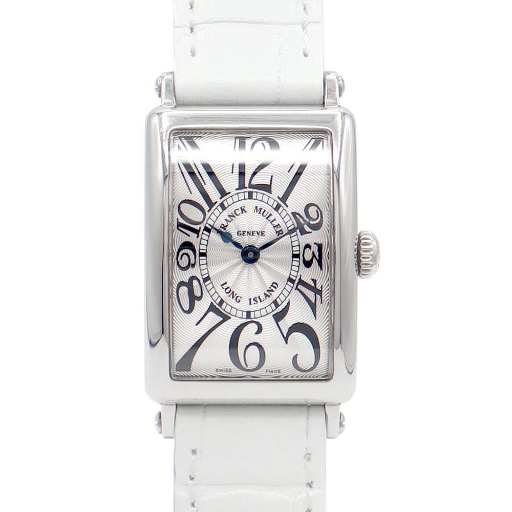 電池交換済 FRANCK MULLER フランクミュラー ロングアイランド 902QZ シルバー ギョーシェ SS ステンレス レディース クォーツ 【6ヶ月保証】【中古】【腕時計】 電池交換済 FRANCK MULLER フランクミュラー ロングアイランド 902QZ