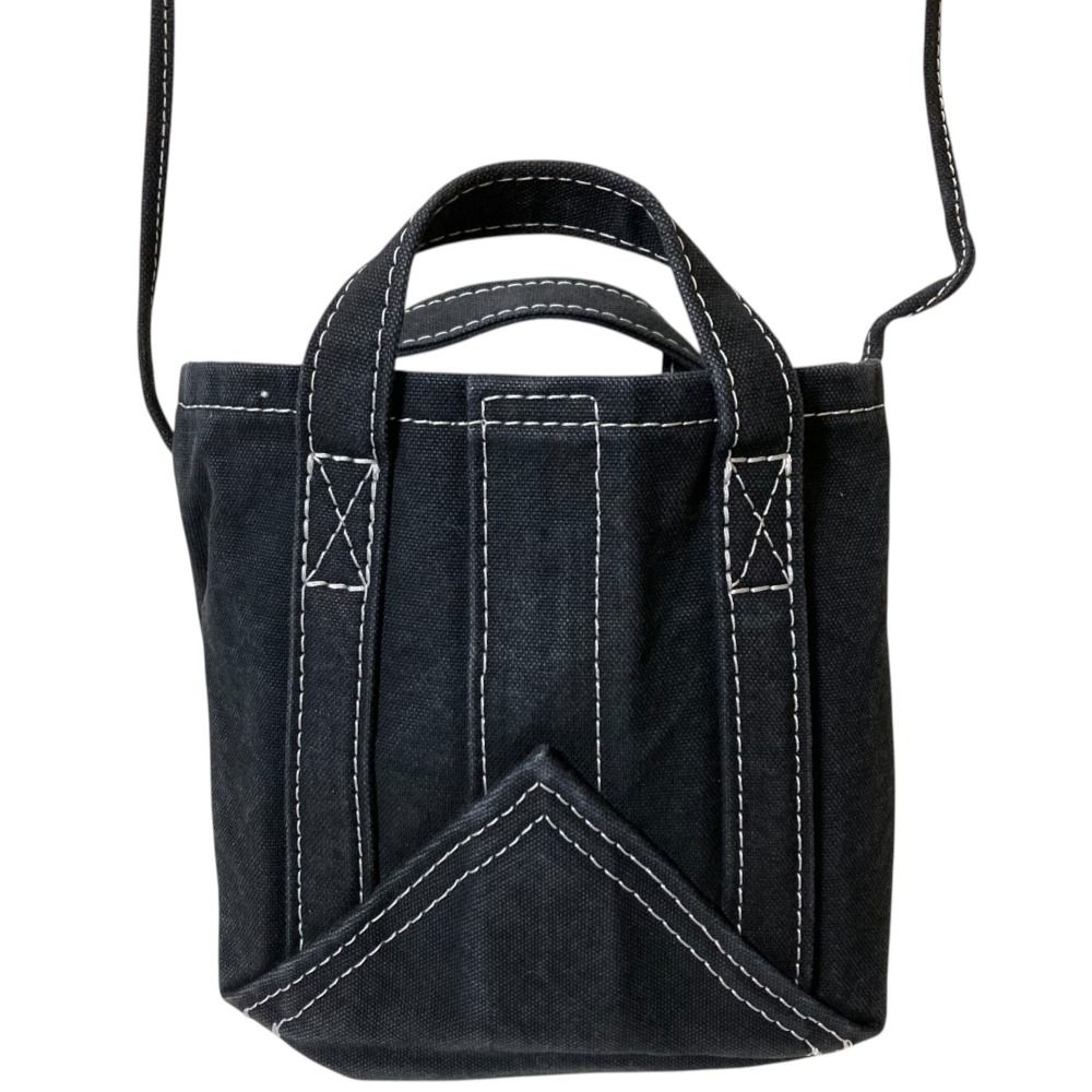 エバゴス ebagos かごバッグ　ブラック ebagos【予約】2025年8月～2026年1月末頃入荷予定ファスナー付