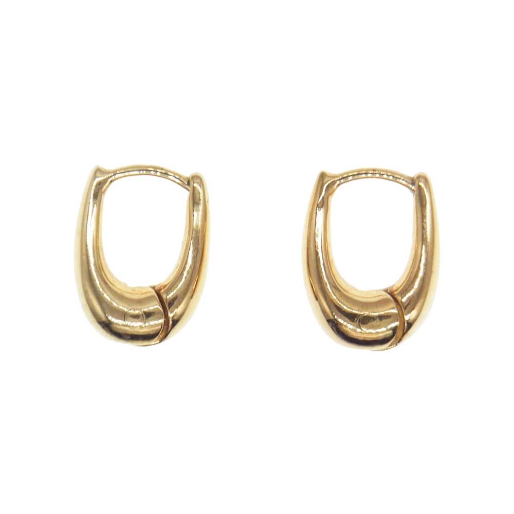 ララガン R.ALAGAN ピアス TINY TINY PUFFY HOOPS ピアス ゴールド系