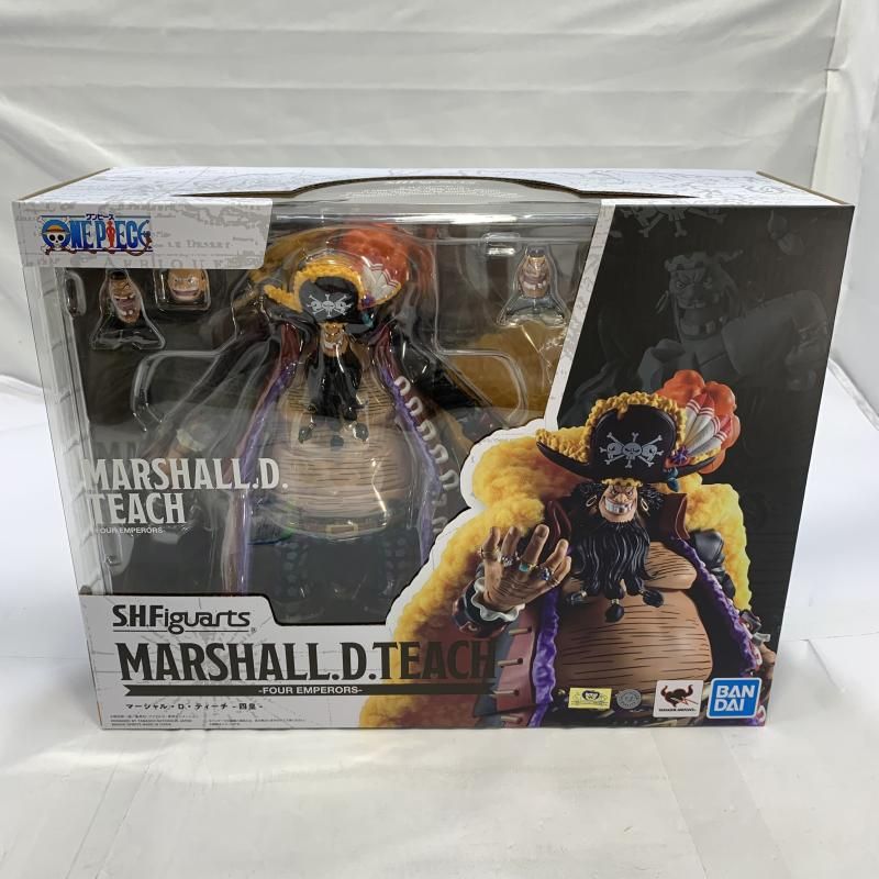 中古】S未開封)BANDAI S.H.Figuarts マーシャル・D・ティーチ -四皇 