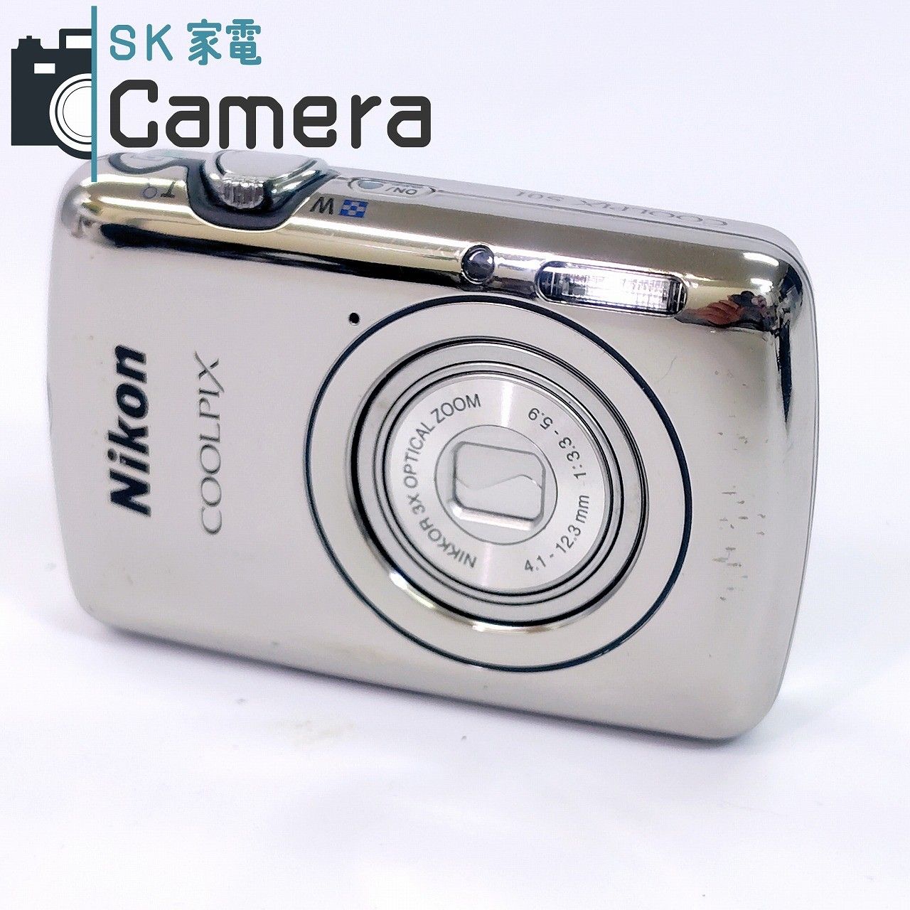 中古】 Nikon COOLPIX S01 ニコン 充電器付 コンパクトデジタルカメラ