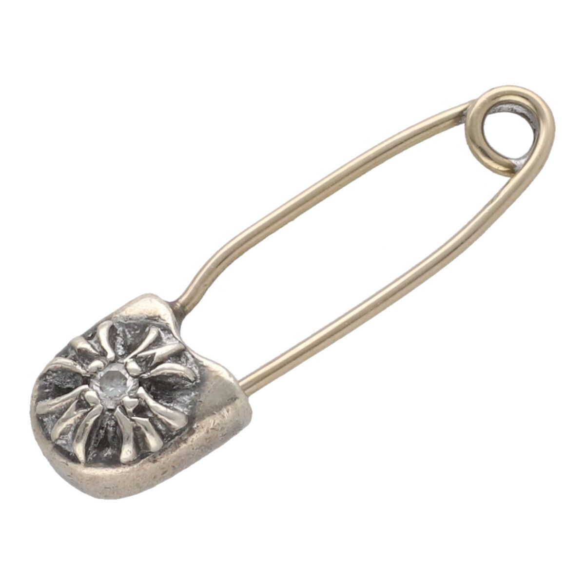 中古】 CHROME HEARTS クロムハーツ セーフティピン スモール SV925 